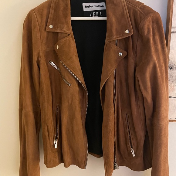 Reformation X Veda Suede Jacket - Picture 9 of 9